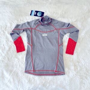 NWT Gill Marine Pro Rash Vest Long Sleeve Junior Large